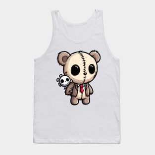 Cute  strange Halloween bear kawaii Tank Top